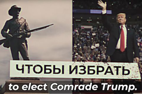 Donald Trump in Russland-Video