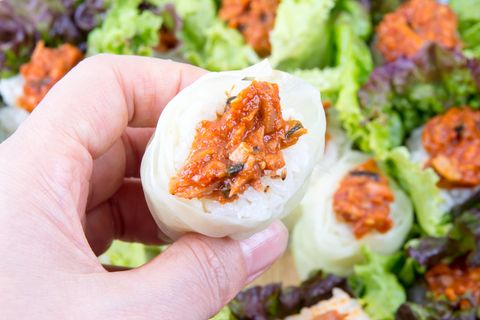 Koreanisches Ssambap