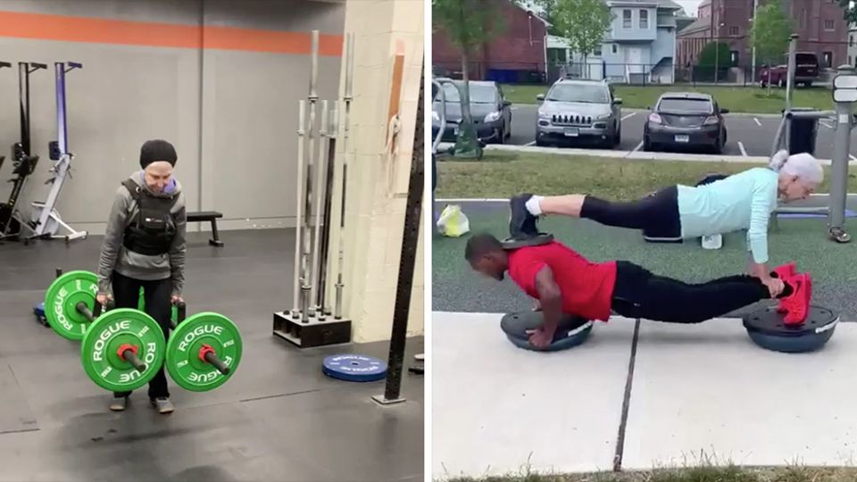 73-Jährige Fitness 73-Jährige Fitness