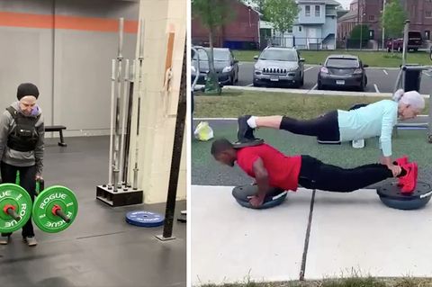 73-Jährige Fitness