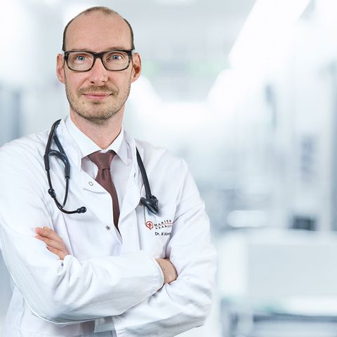 Chefarzt Michael Wünning richtet sich mit einem Appell an die Politik.