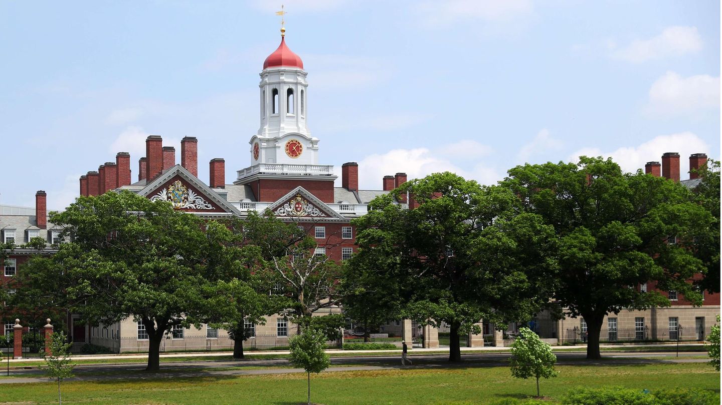 Blick auf den Campus der Harvard-Universität