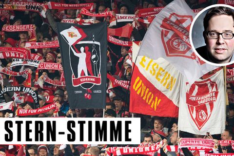 Bilder aus fast vergessenen Tagen: Union-Fans im am 12. Spieltag, lang vor Corona, im Stadion