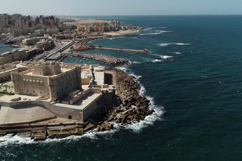 Die Strände vor Alexandria sind berüchtigt für ihre starken Strömungen