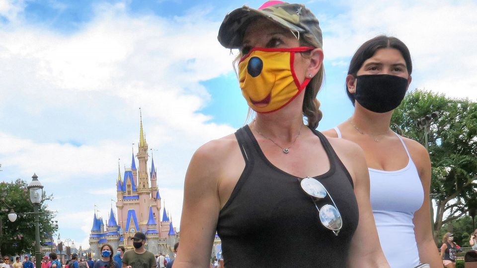 Florida ist einer der Corona-Hotspots in den USA, nun hat "Disney World" trotzdem die Türen geöffnet