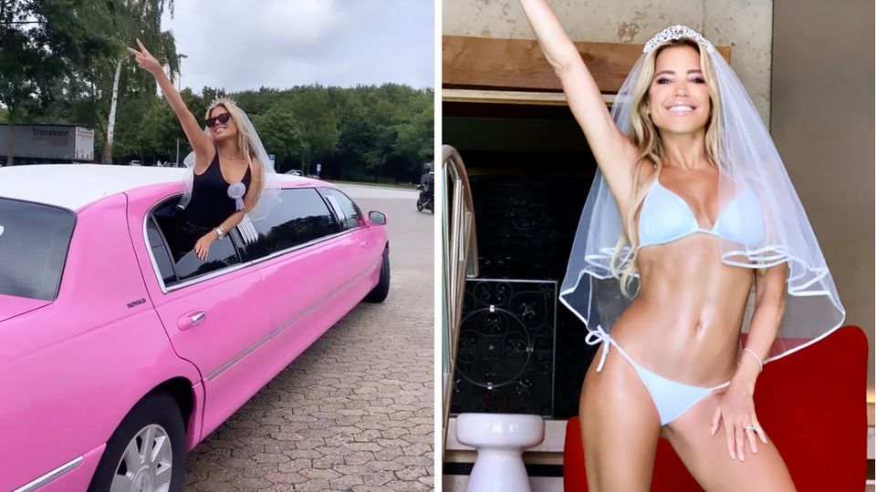 Einblicke auf Instagram: Pinke Limousine, Penis-Kuchen, Umstylings: Sylvie Meis feiert extravaganten Junggesellinnenabschied Einblicke auf Instagram: Pinke Limousine, Penis-Kuchen, Umstylings: Sylvie Meis feiert extravaganten Junggesellinnenabschied