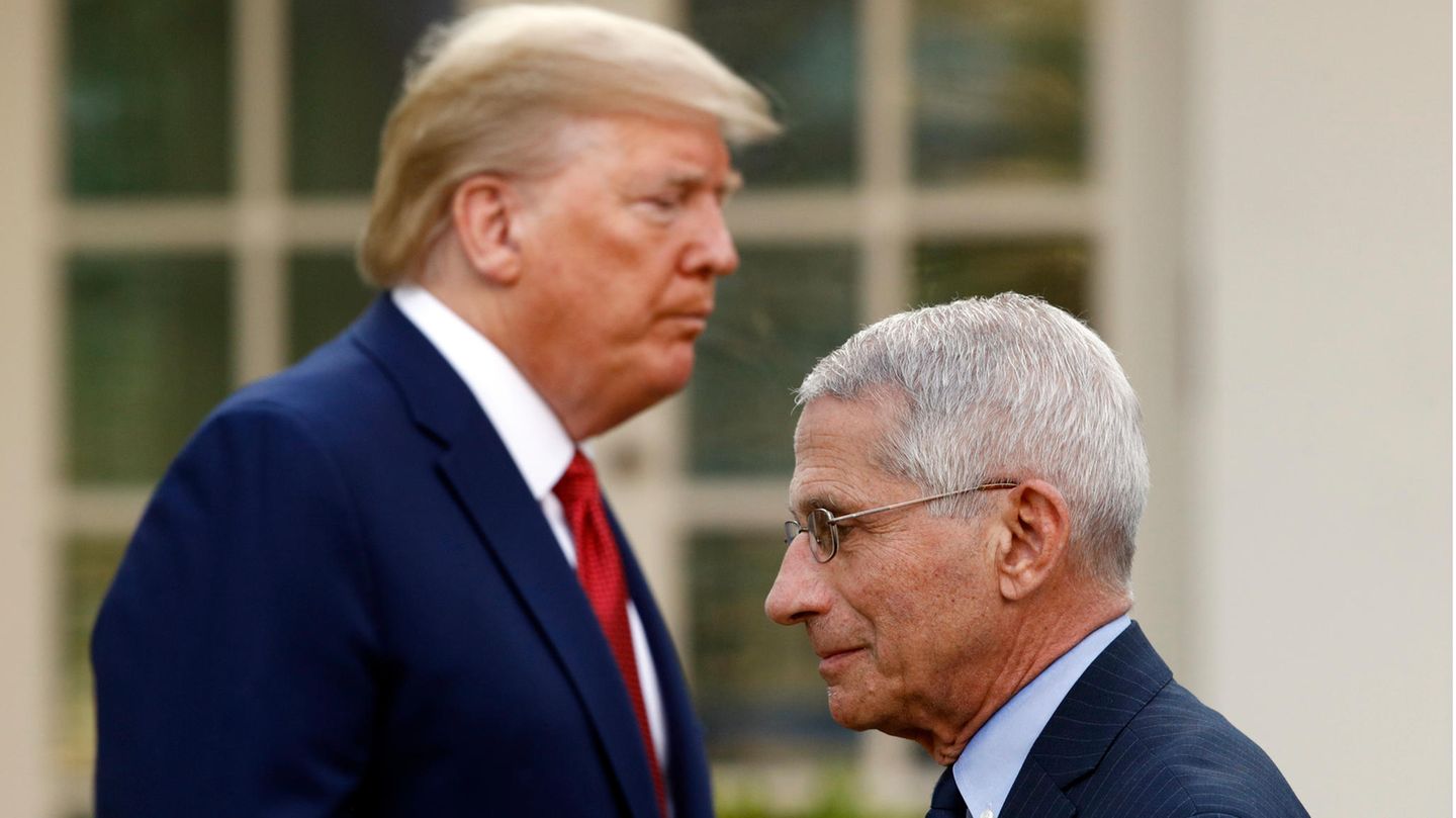 Donald Trump und Anthony Fauci