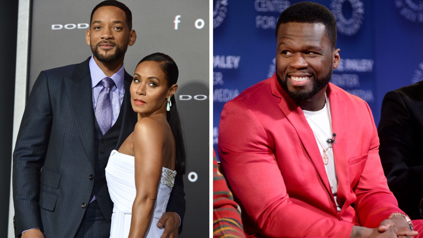 50 Cent mischt sich in Ehekrise von Jada Pinkett und Will Smith ein