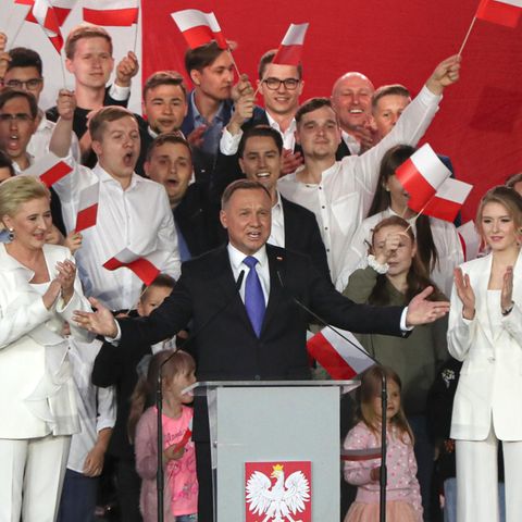 Andrzej Duda, neuer und alter Präsident der Republik Polen