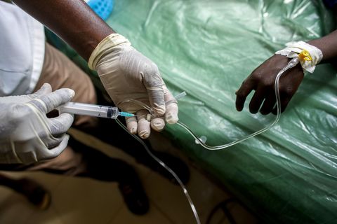 Coronainfektion in Afrika