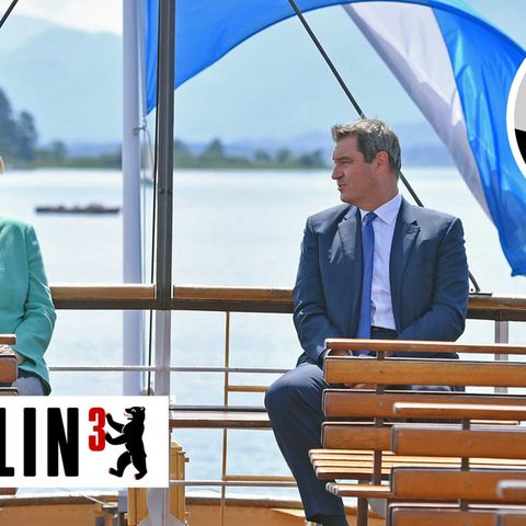Berlin³: Merkels Tag und Söders Beitrag
