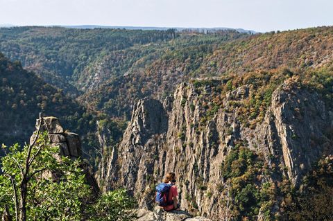Der Hexentanzplatz in Thale