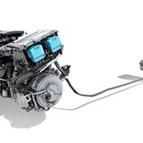 Der Antriebsstrang ist sehr kompakt