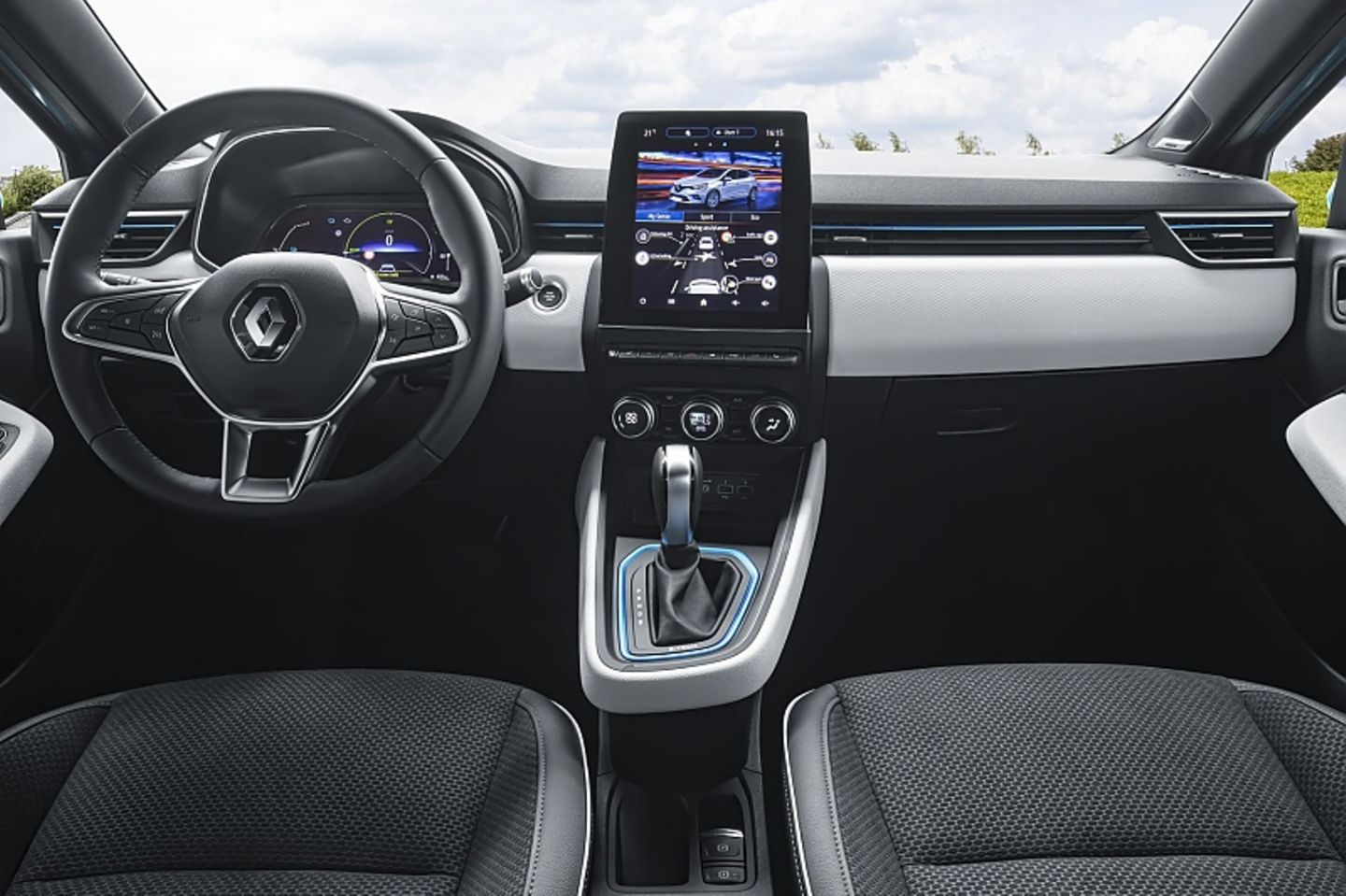 Das Cockpit ist entschlackt
