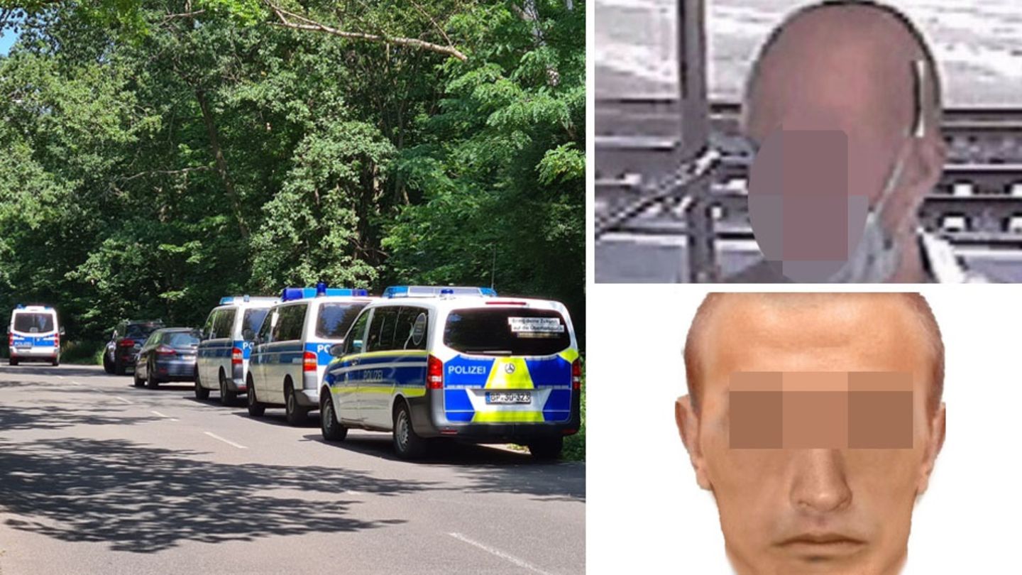 Polizei in Berlin; gesuchter mutmaßlicher Serienvergewaltiger