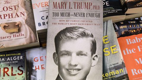 Das Buch über Donald Trump von seiner Nichte Mary ist nach einem Rechtsstreit darüber im Handel