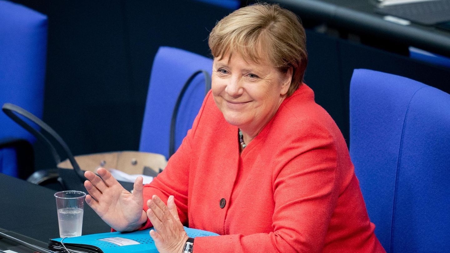 Angela Merkel feiert 66. Geburtstag