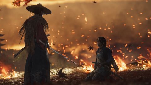 "Ghost of Tsushima" spielt zur zeit der Samurai