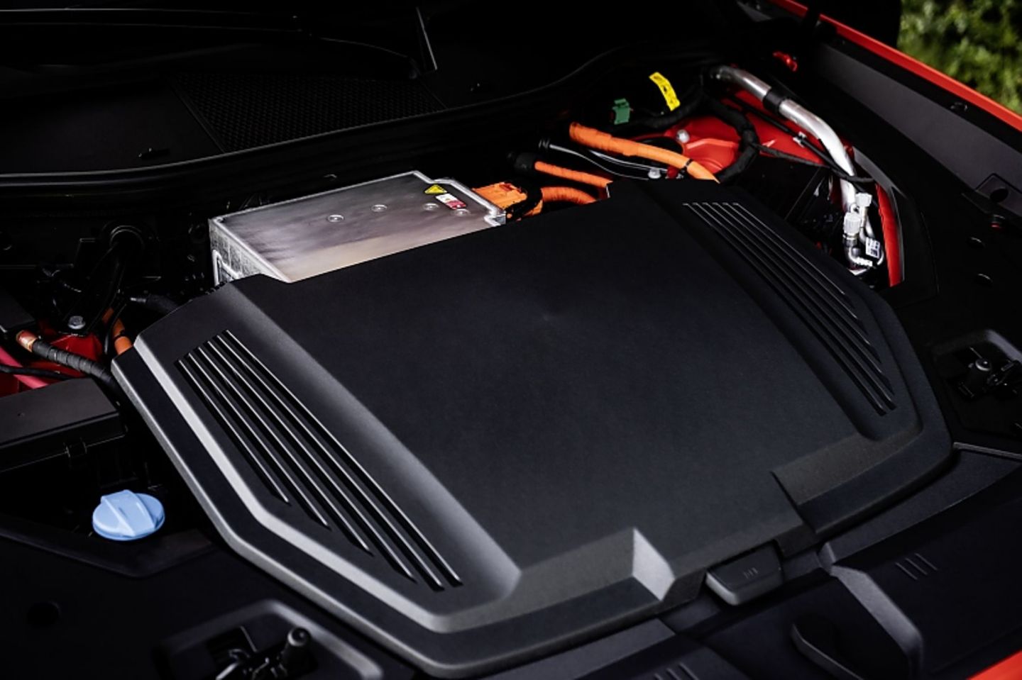 Die stärkere E-Maschine aus dem Audi e-tron 55 ist an die Vorderachse gewandert