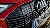 Der dunkle Kühlergrill mit dem "S"-Logo weist auf den Elektrosportler hin