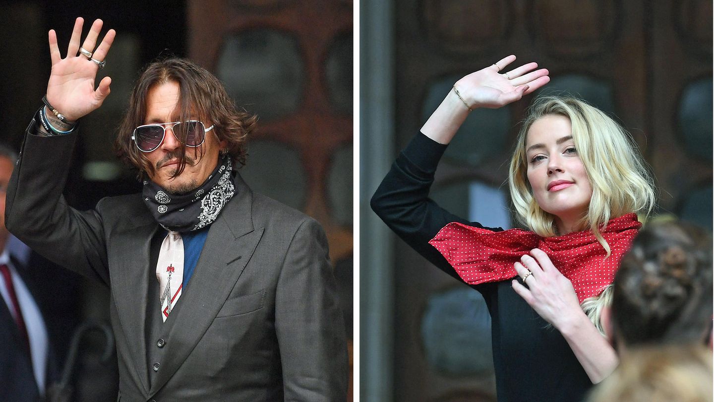 Johnny Depp und Amber Heard