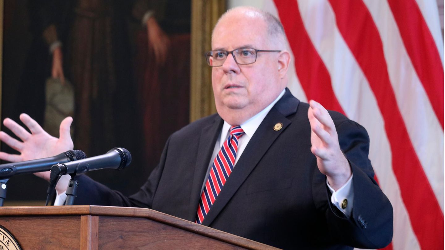 Larry Hogan ist auch Vorsitzender der Nationalen Vereinigung der Gouverneure der 50 US-Bundesstaaten