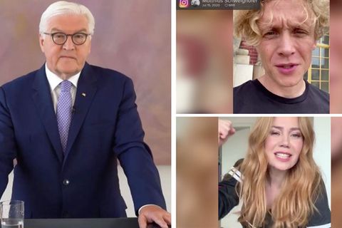 Projekt des Bundespräsidenten: Steinmeier organisiert Online-Promi-Party für Abschlussschüler