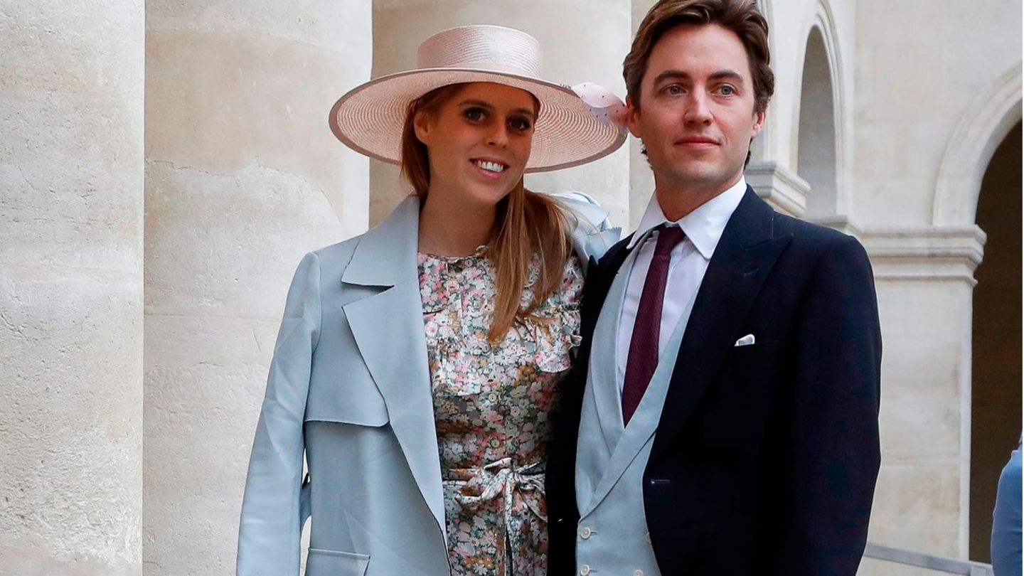 Prinzessin Beatrrice und Edoardo Mapelli im vergangenen Jahr in Paris