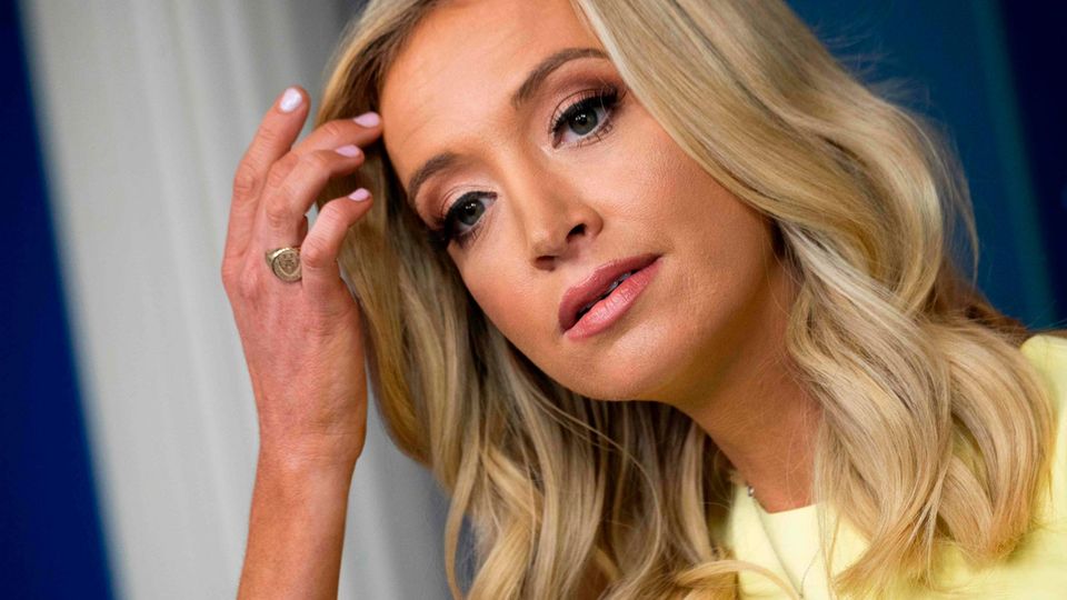 US-Pressesprecherin Kayleigh McEnany sagt, die Wissenschaft solle der Schulöffnung nicht im Wege stehen.