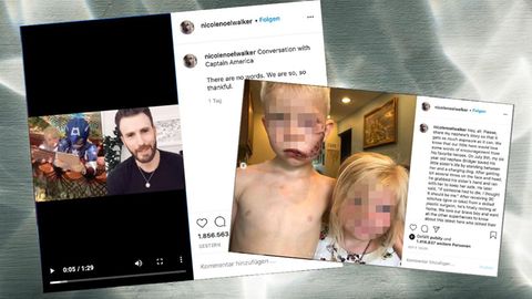 Chris Evans schickte Bridger eine Videobotschaft