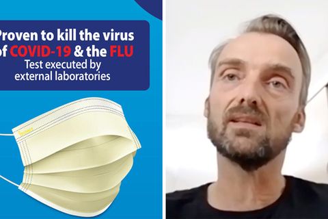 Von deutscher Uni mitentwickelt: Kann eine neue "Super-Maske" wirklich Viren töten?