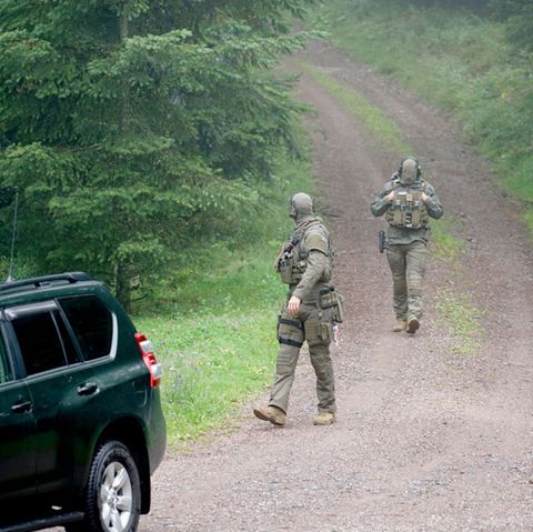 Yves R.; Polizeibeamte im Wald bei Oppenau