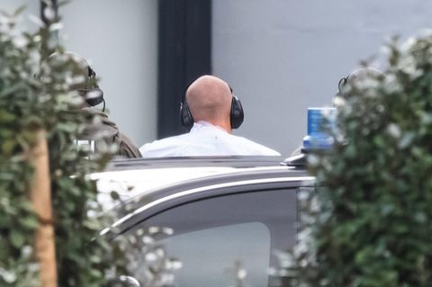 Stephan B. am Tag nach dem Anschlag in Halle auf dem Weg zum Haftrichter