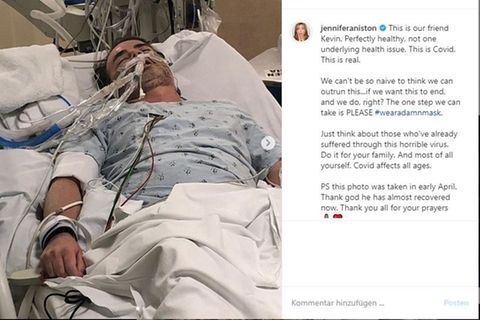 Jennifer Aniston postet Schock-Bild