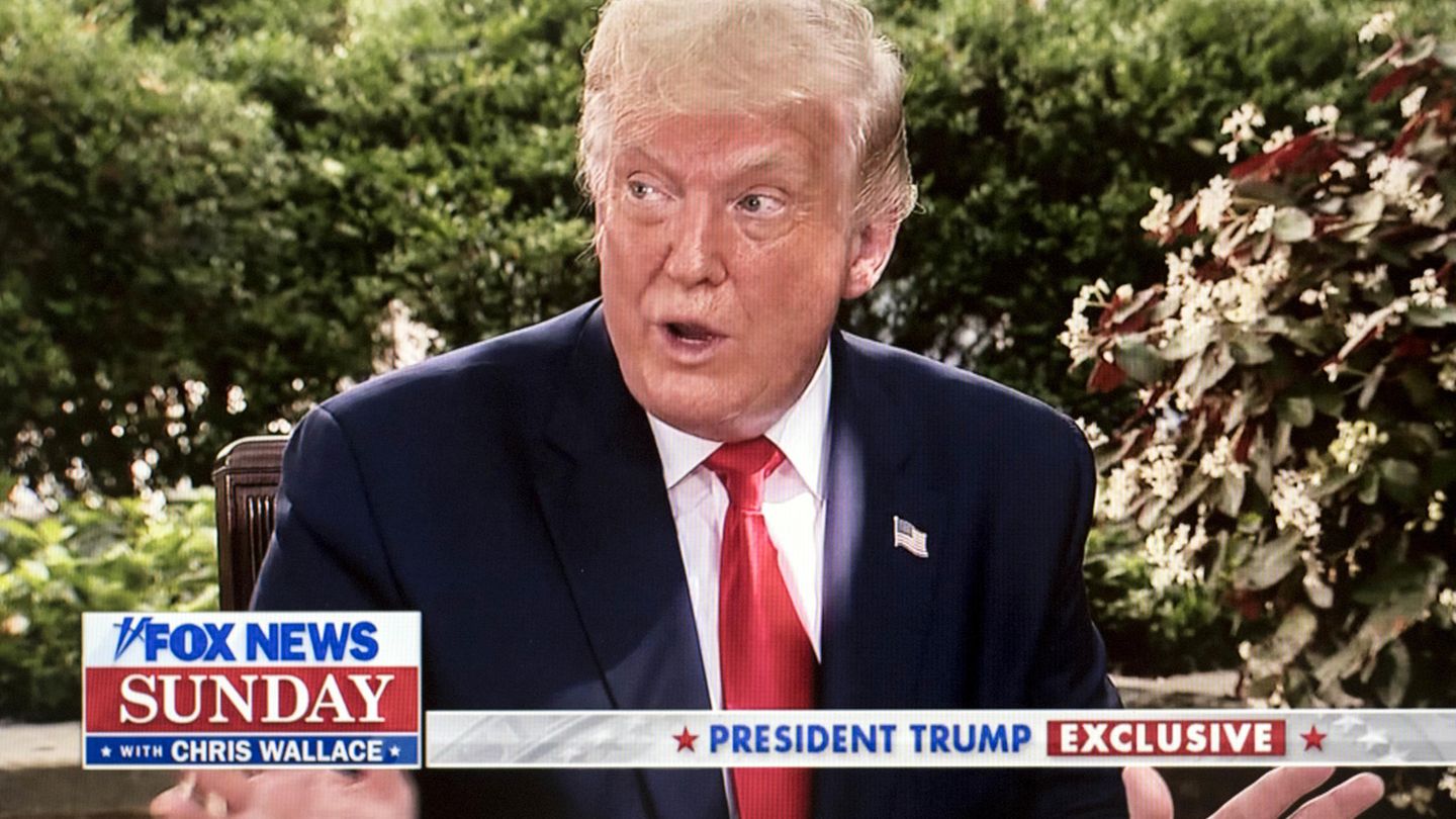 Donald Trump spricht in Interview mit Fox News über kognitiven Test