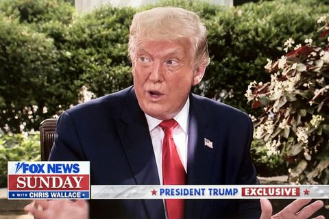 Donald Trump spricht in Interview mit Fox News über kognitiven Test