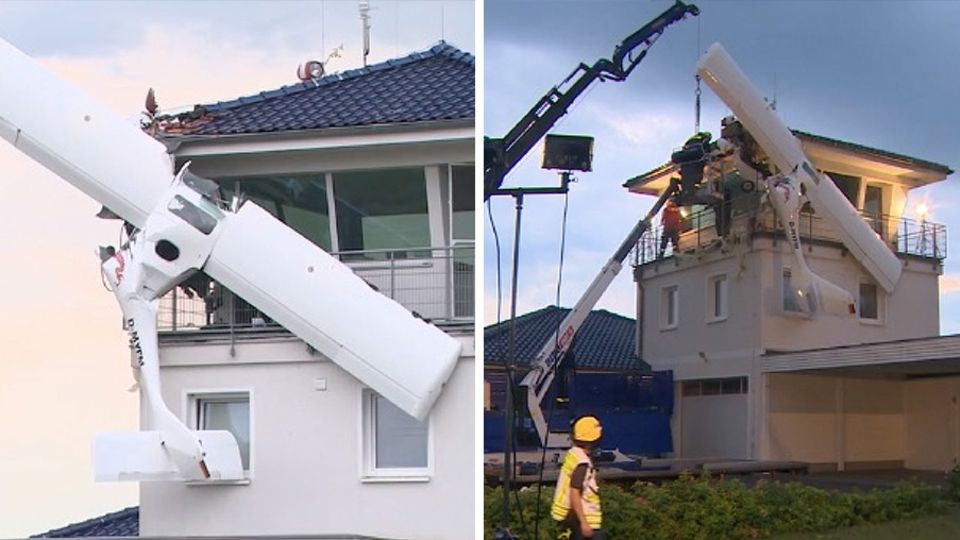 Nachrichten aus Deutschland: Kleinflugzeug fliegt in Flugzeug-Tower bei Berlin Nachrichten aus Deutschland: Kleinflugzeug fliegt in Flugzeug-Tower bei Berlin