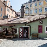 Die historische "Wurstkuchl"