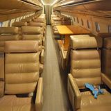 Das Innere der Concorde in Toulouse mit der ersten Leder-Ausstattung