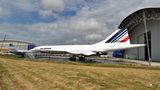 Im Aeroscopia, dem Luftfahrtmuseum am Flughafen von Toulose, stehen gleich zwei Exemplare der Concorde. Im Freigelände die mit der Kennung  F-BVFC ...