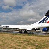 Im Aeroscopia, dem Luftfahrtmuseum am Flughafen von Toulose, stehen gleich zwei Exemplare der Concorde. Im Freigelände die mit der Kennung  F-BVFC ...