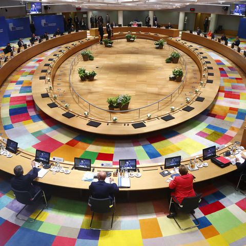 Der runde Tisch des EU-Gipfels