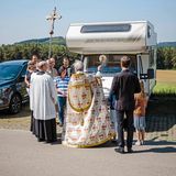 Jährliche Fahrzeugweihe in Maria Vesperbild (Bayern)