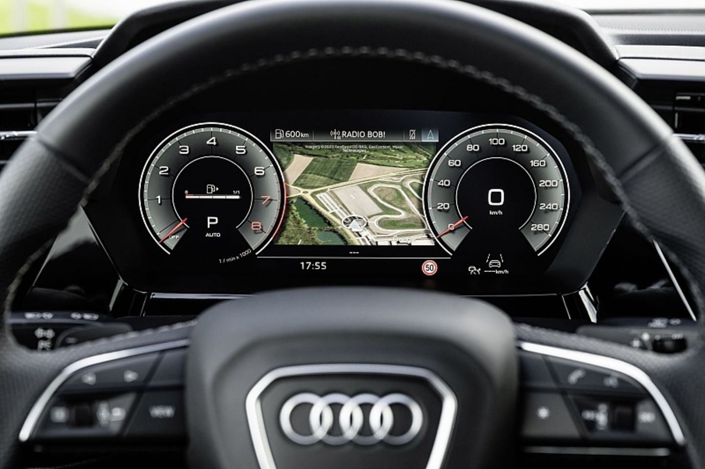 Das virtuelle Cockpit misst 12,3 Zentimeter