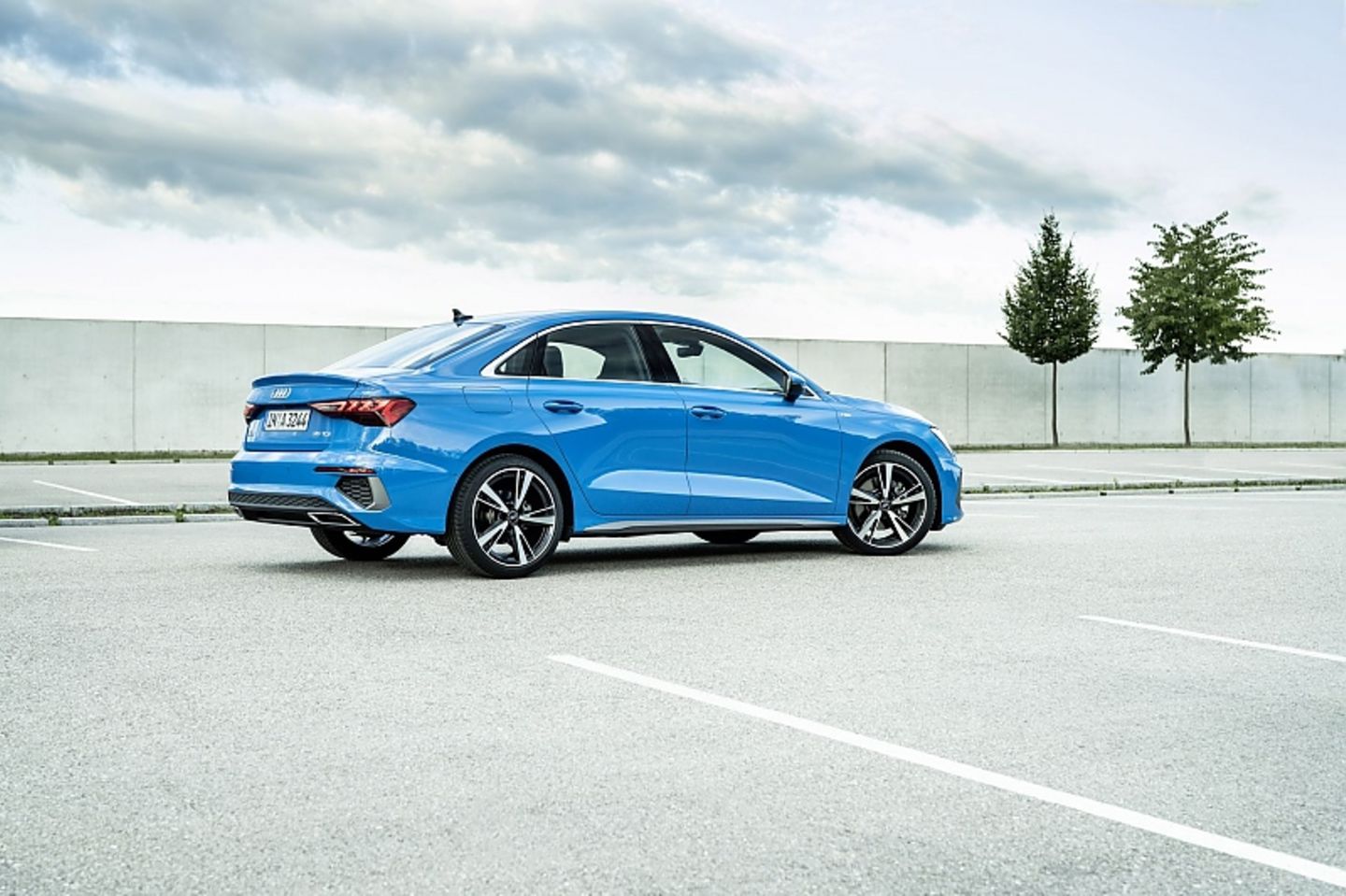 Die Audi A3 Limousine ist rund 15 Zentimeter länger als der Sportback