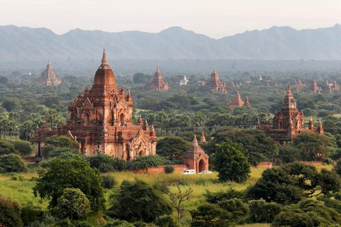 Die alte Königsstadt Bagan in Myanamr