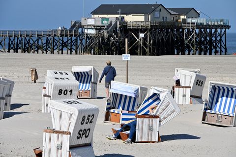 Pfahlbau in St. Peter-Ording