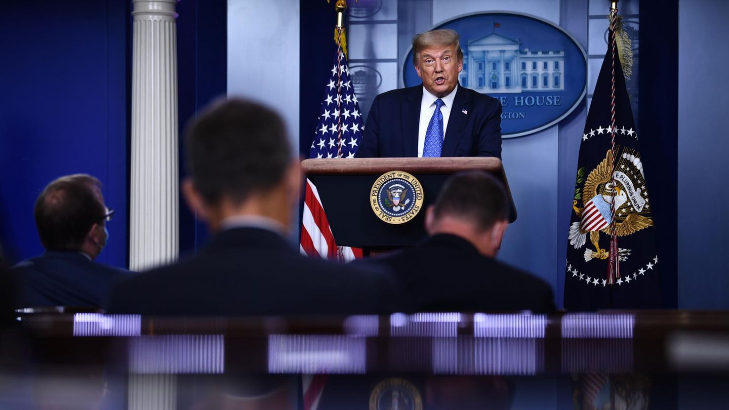 Coronavirus: Drei Tatsachen, die Trump immer noch falsch kommuniziert Coronavirus: Drei Tatsachen, die Trump immer noch falsch kommuniziert