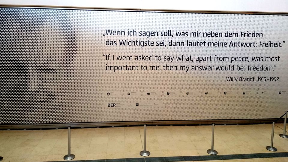 Offiziell heißt der neue Hauptstadt-Airport: Flughafen Berlin Brandenburg Willy Brandt (BER)