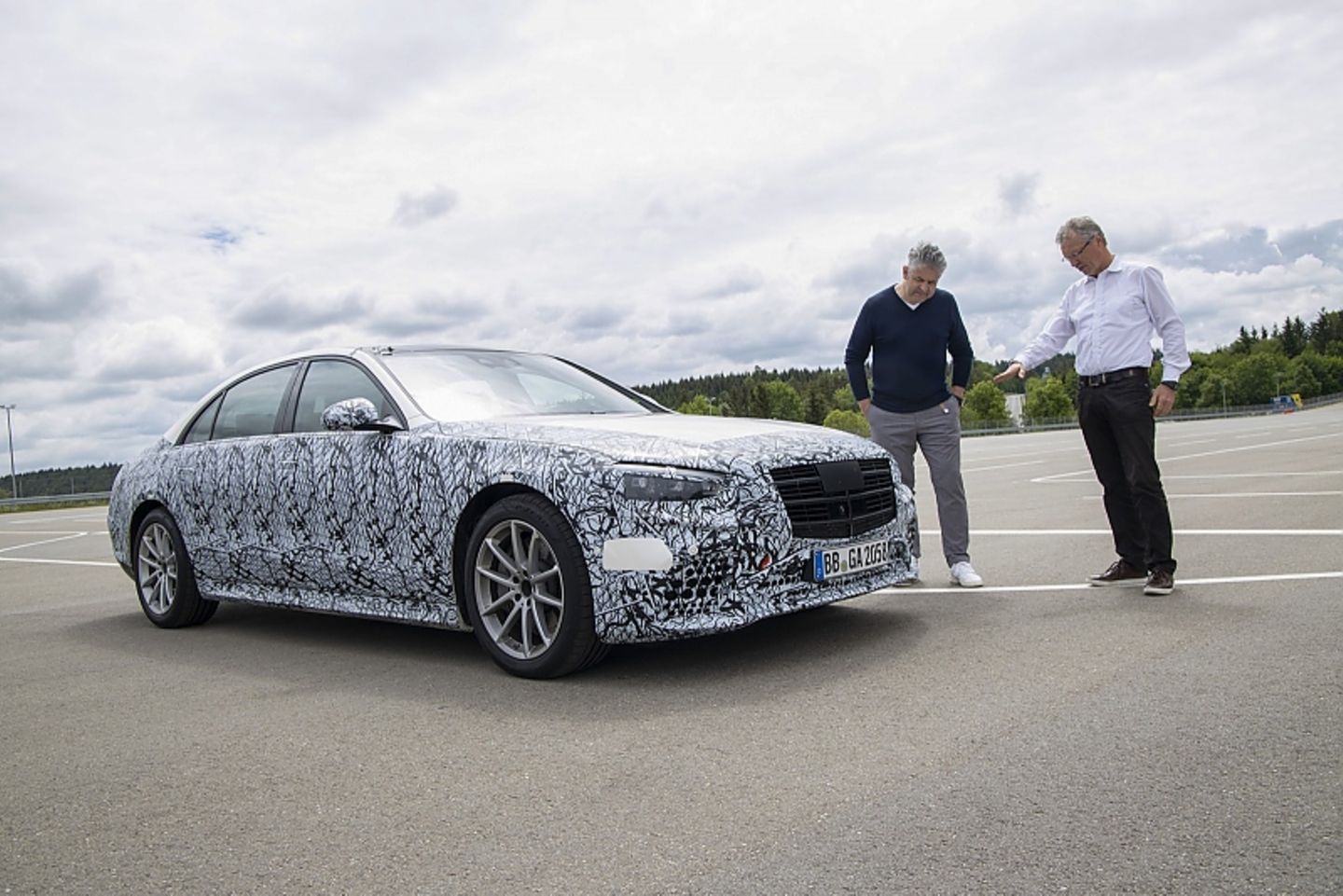 Mercedes S-Klasse W 223 mit Jürgen Weissinger